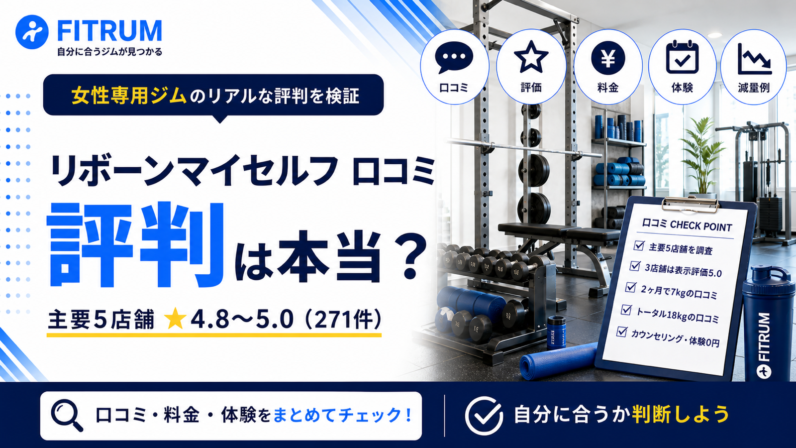 リボーンマイセルフの口コミ評判は?料金と体験も解説